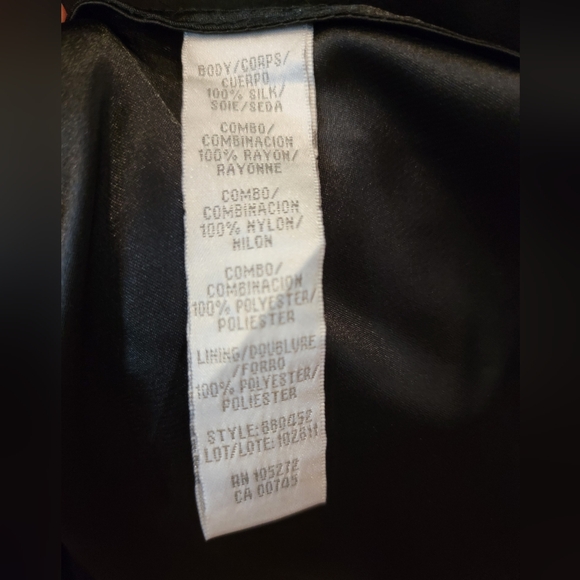 Lloyd Klein Black Silk One Shoulder Evening Gown - Picture 3 of 12